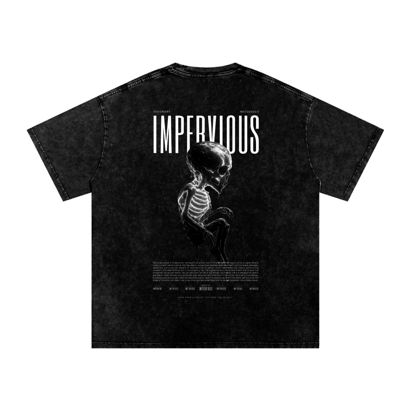 Latticeflux Acid Wash Oversize Founder T-Shirt