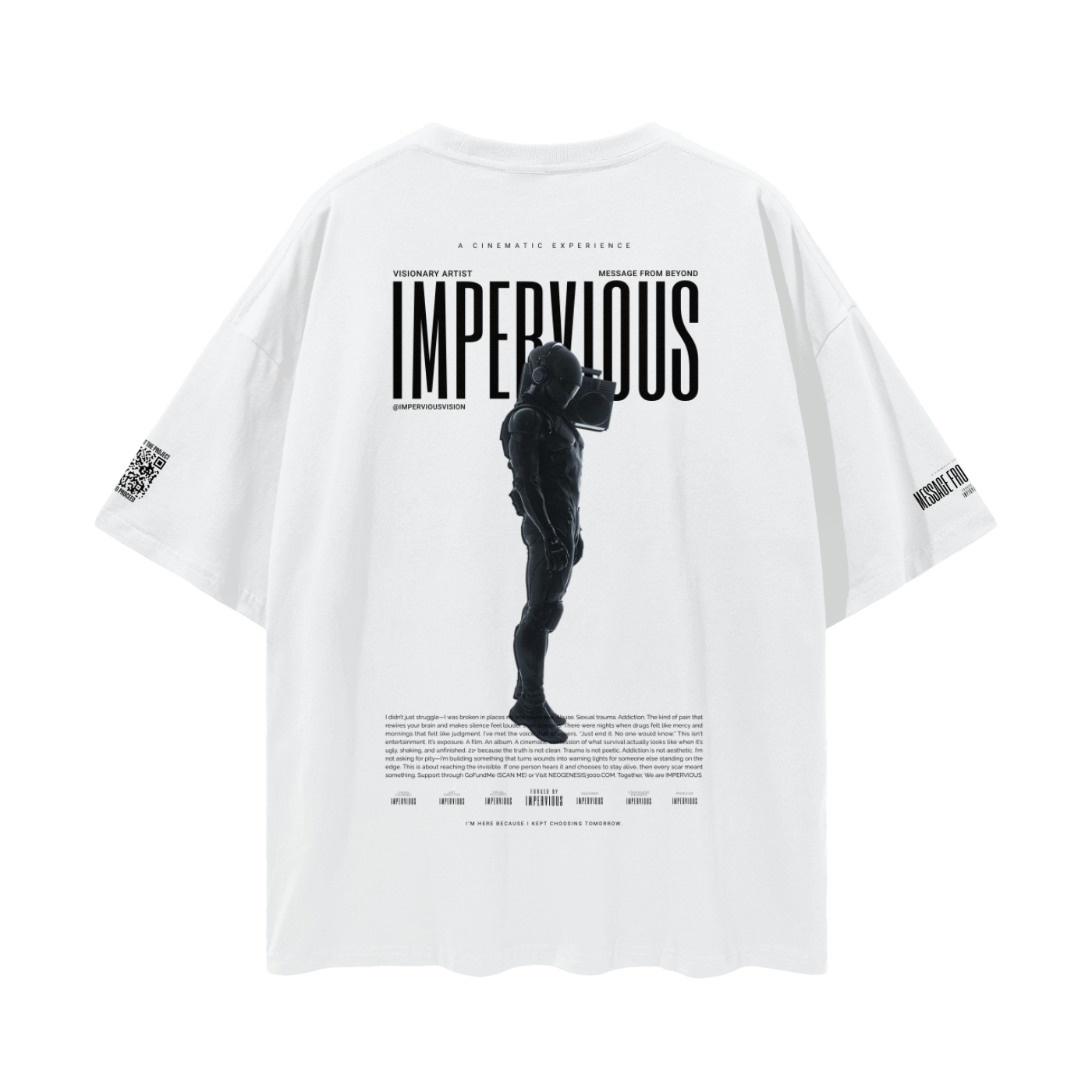IMPERVIOUS Loose Drop Shoulder T-Shirt
