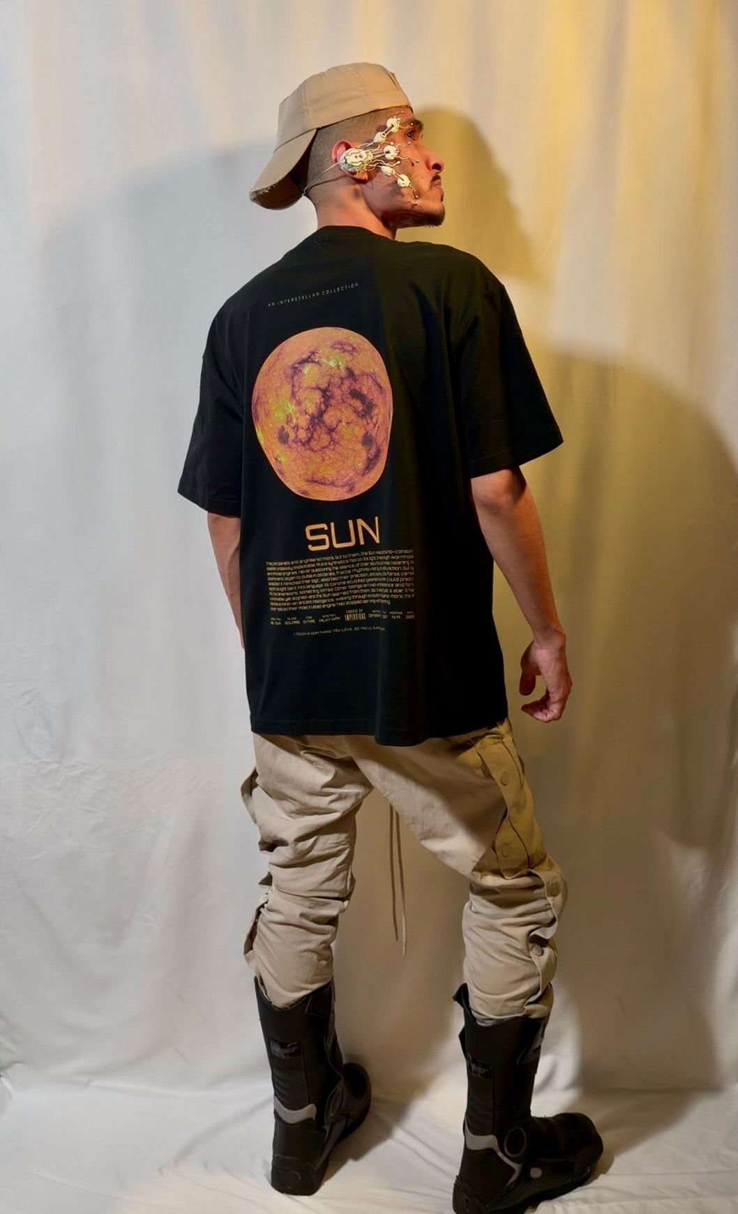 Solaris Oversize Deep Drop Shoulder Tee