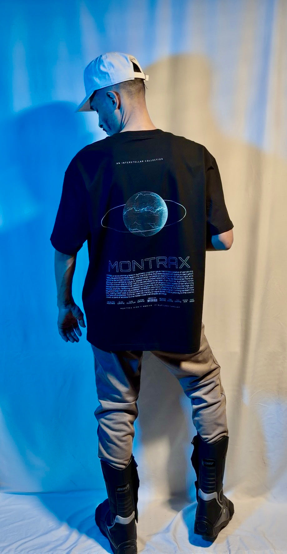 Montaex Oversize Deep Drop Shoulder Tee
