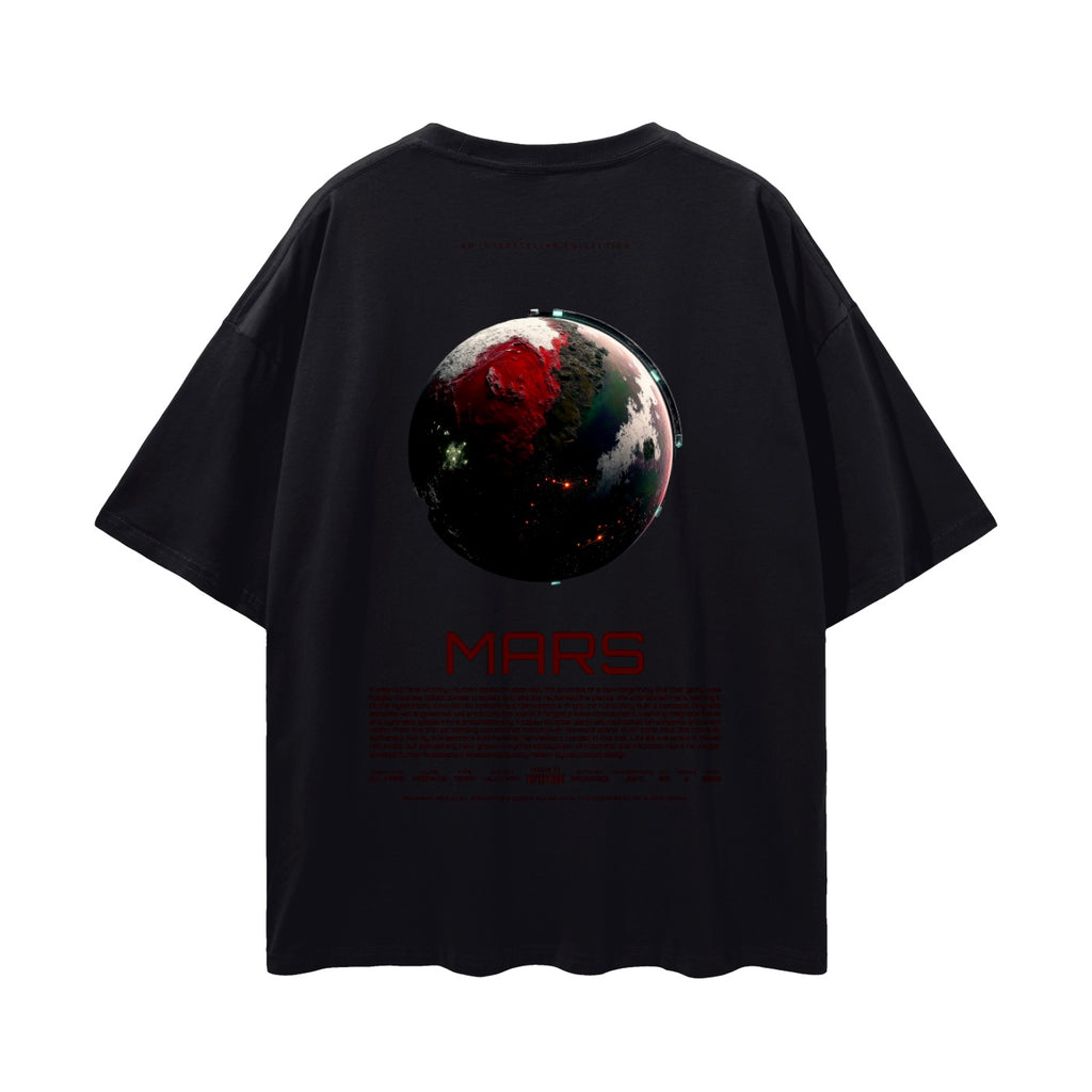 Morphos Oversize Deep Drop Shoulder Tee