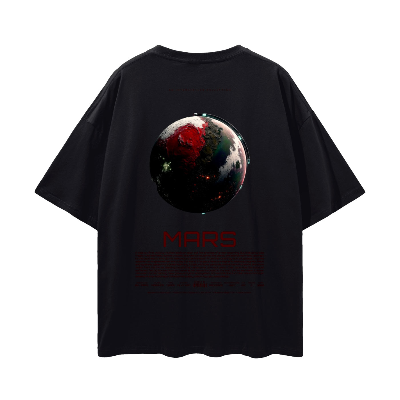 Morphos Oversize Deep Drop Shoulder Tee