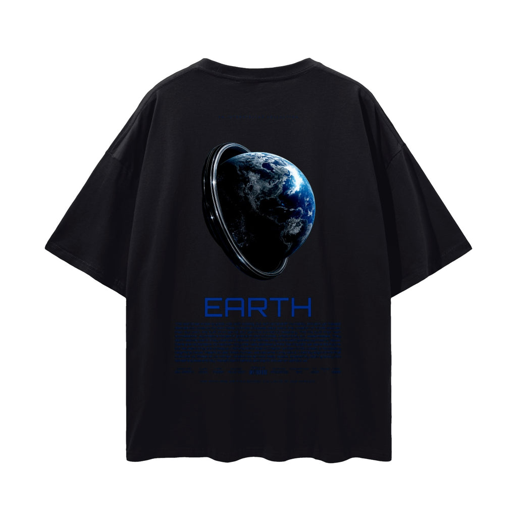 Eden Oversize Deep Drop Shoulder Tee