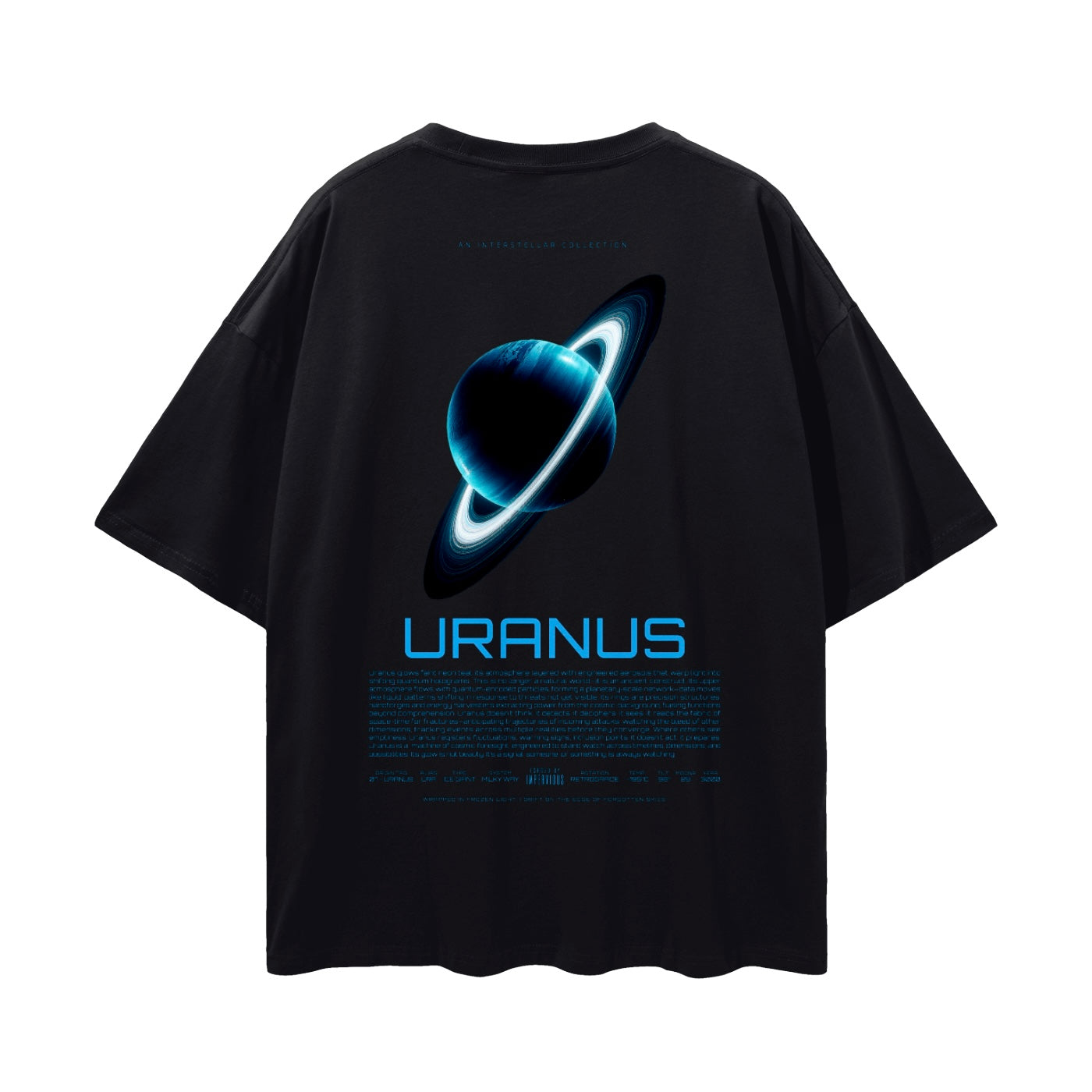 Ura Oversize Deep Drop Shoulder Tee