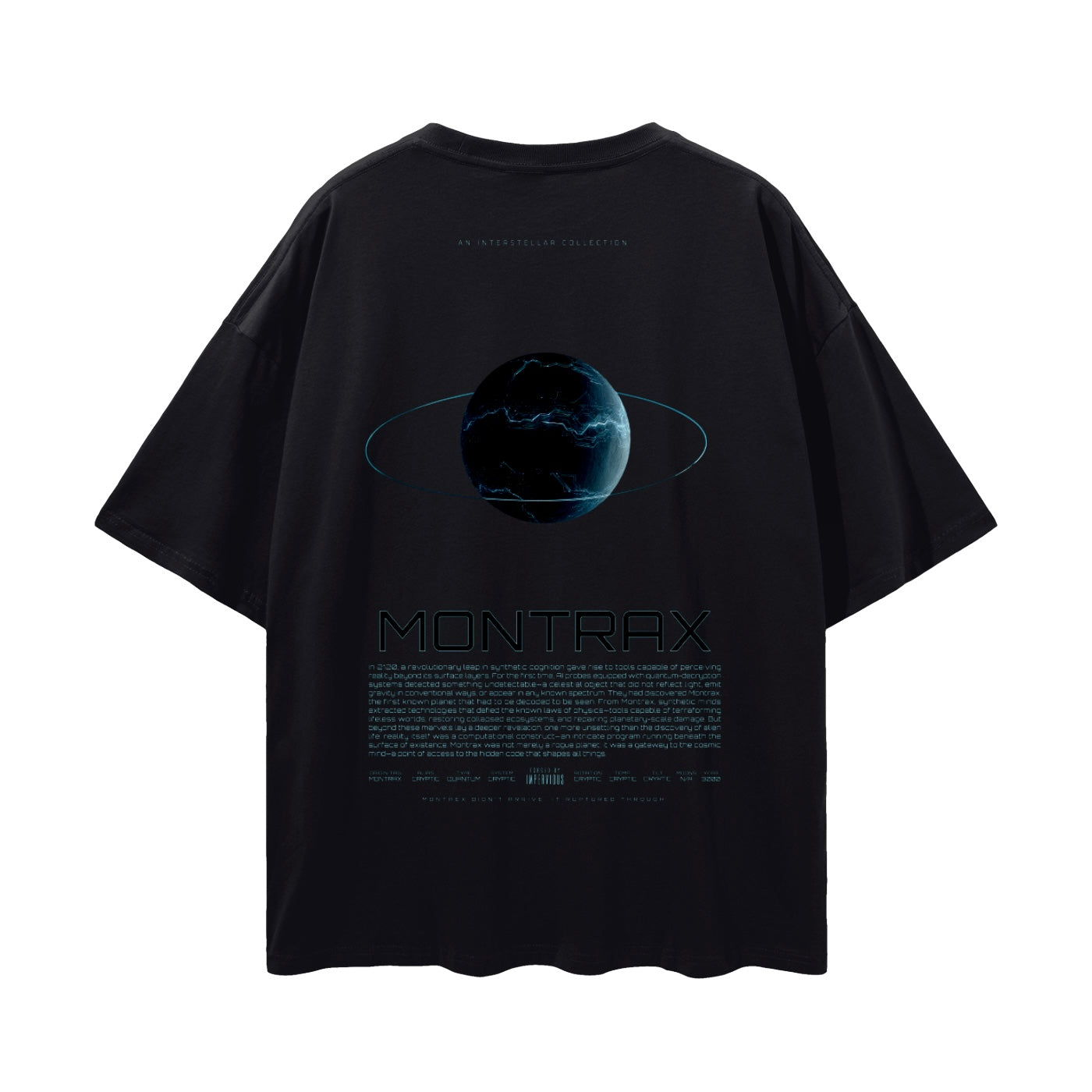 Montaex Oversize Deep Drop Shoulder Tee