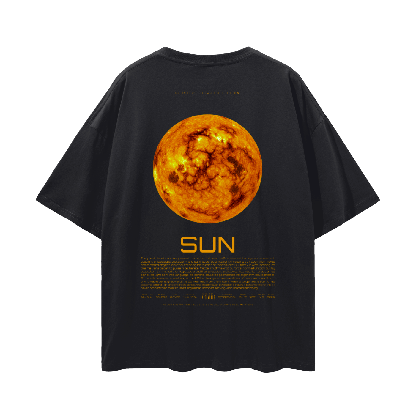 Solaris Oversize Deep Drop Shoulder Tee