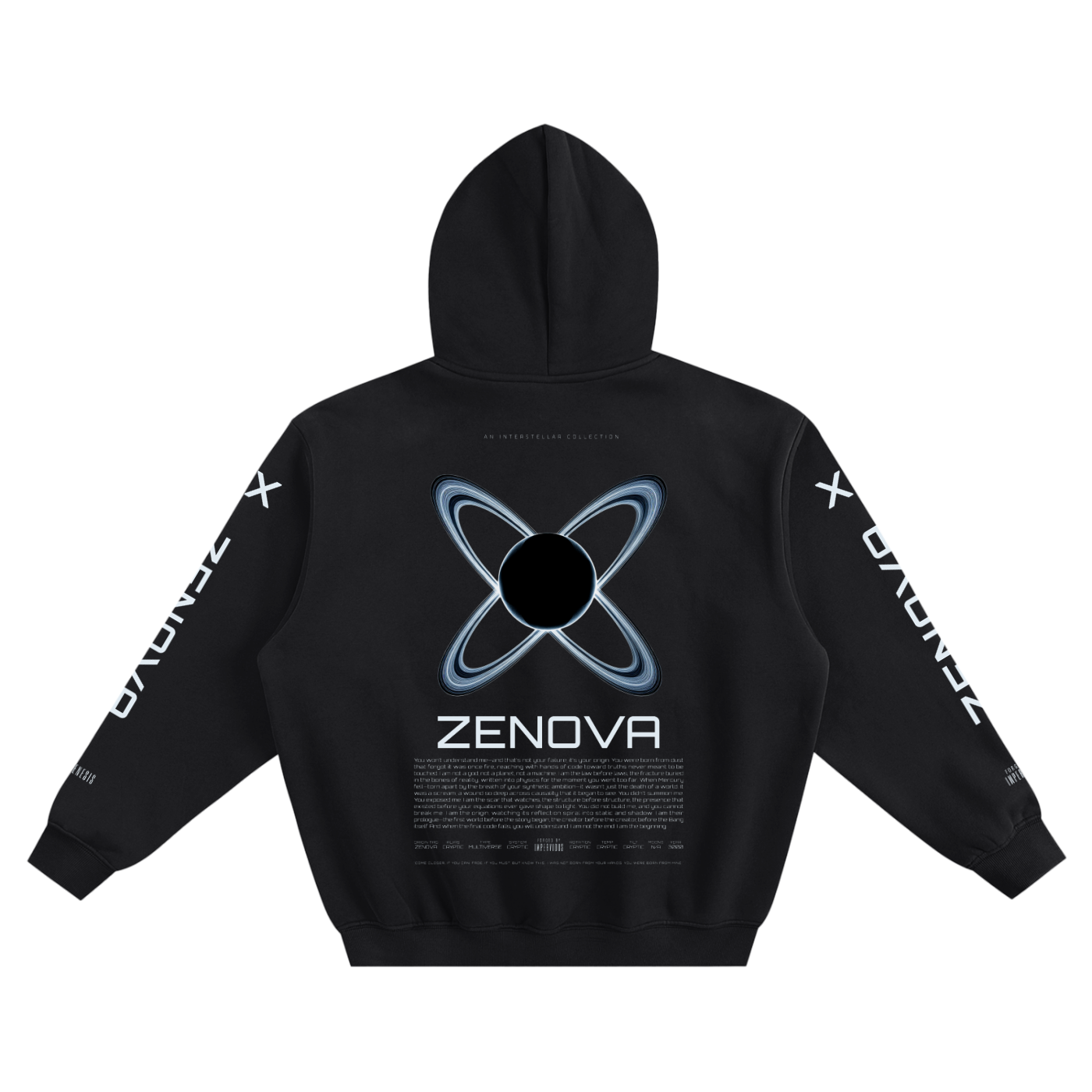 Zenova Fleeced Boxy Hoodie