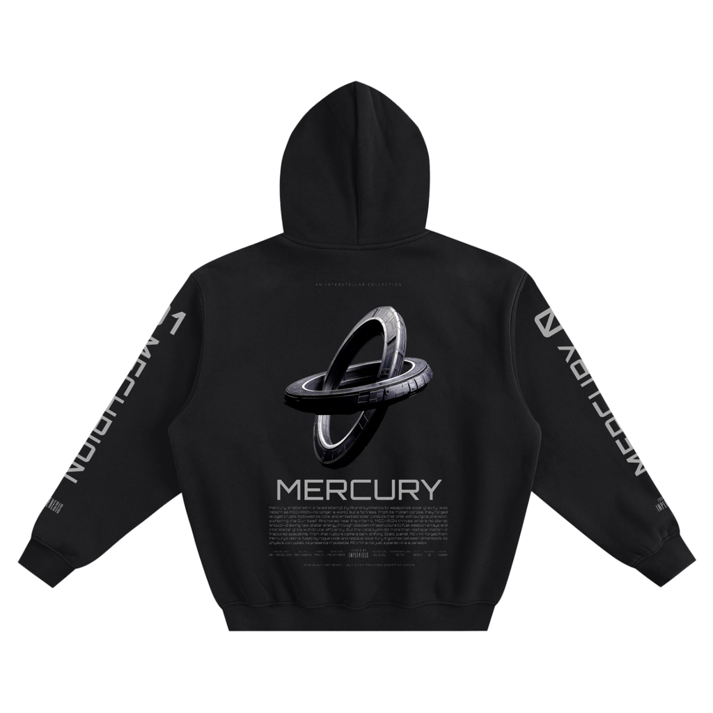 Mercury Fleeced Boxy Hoodie
