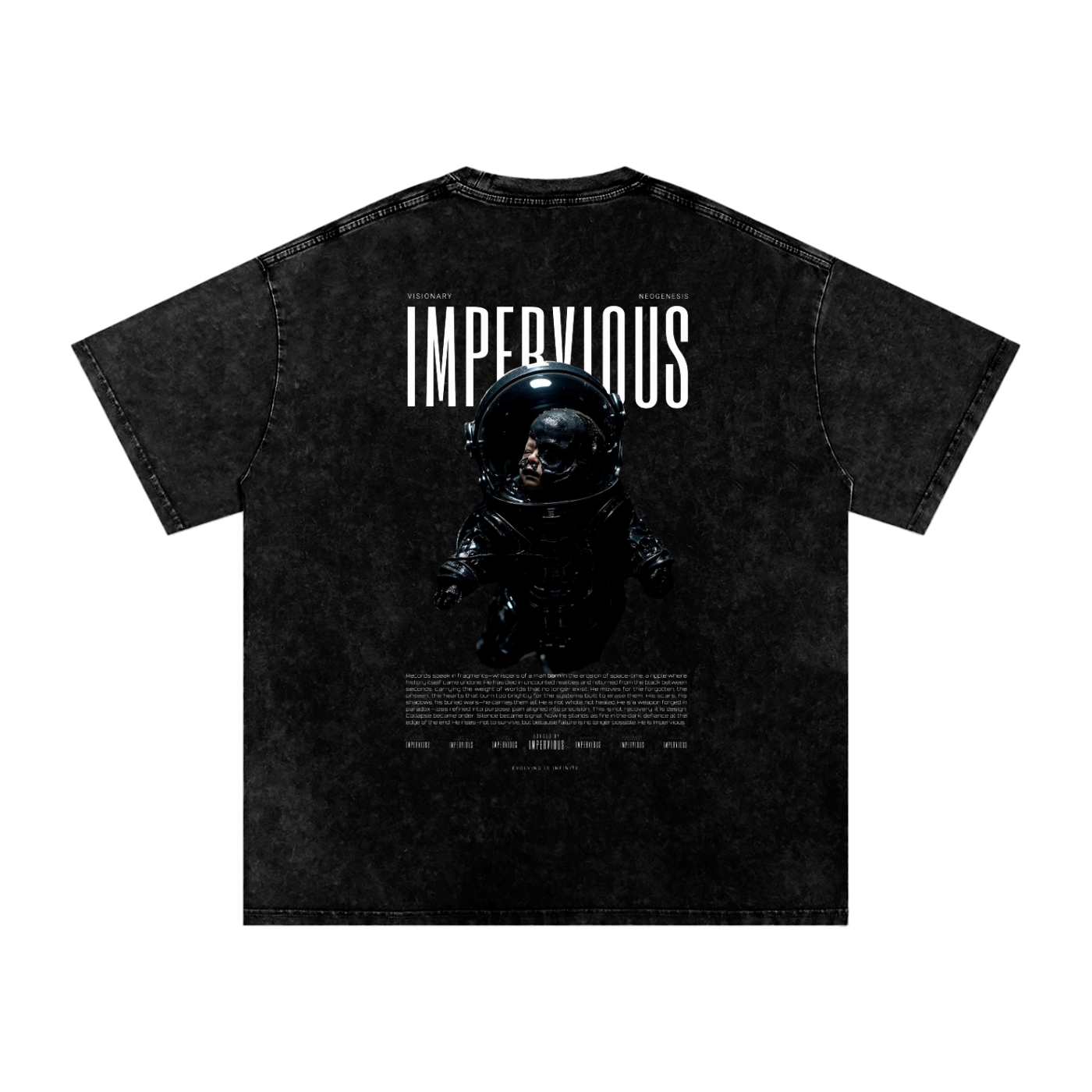 Construct Founder Acid Wash Oversize T-Shirt