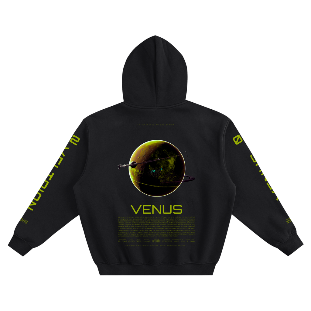 Venus Fleeced Boxy Hoodie